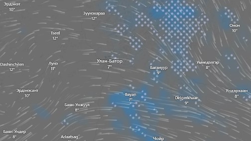 Погода в Монголии в мае